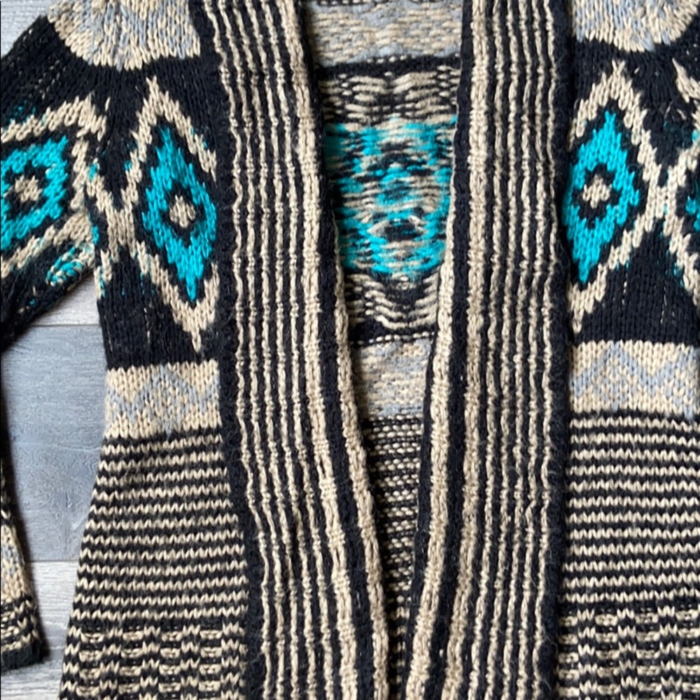 Patterned Knit Cardigan - Picture 2 of 4